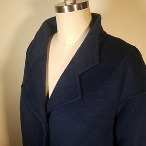 St. John One Button Pea Coat